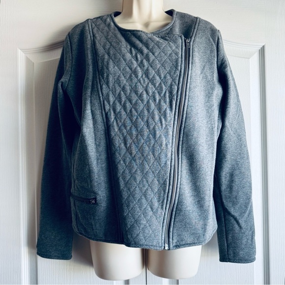 Athleta Belvedere Quilted Motorcycle Jacket - Picture 2 of 10